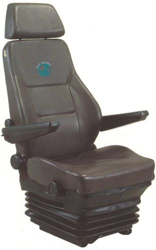 Пневматический сиденье машиниста - 1191 - Best Seating Systems GmbH - из ткани / черный / регулируемый