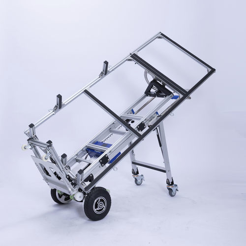 Электрическая лестничный подъемник - DM203L-200 + PS - D.M. SRL - бесщеточная / для товаров / складная
