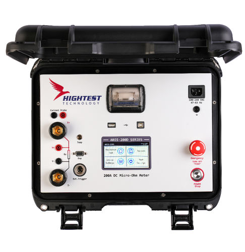Цифровой микроомметр - ARES-200D - Hightest Technology - переносной / с защитой / на аккумуляторе