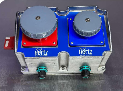 Распределительный шкаф для распределения - Hertz Solucoes - оборудованный / настенный / из нержавеющей стали