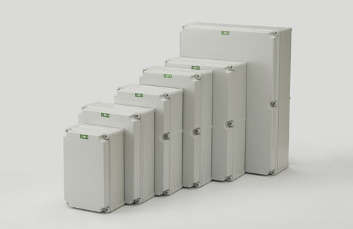 Настенный корпус - U series - YUEQING YISEN ELECTRONIC TECHNOLOGY CO.,LTD. - прямоугольный / из пластика / из ABS
