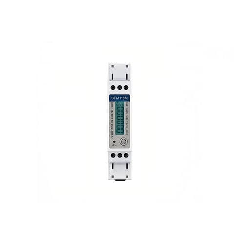 Монофазовый Электрический счетчик электроэнергии - SFM118 - YUEQING YISEN ELECTRONIC TECHNOLOGY CO.,LTD. - на DIN-рейке / RS-485 / многофункциональный