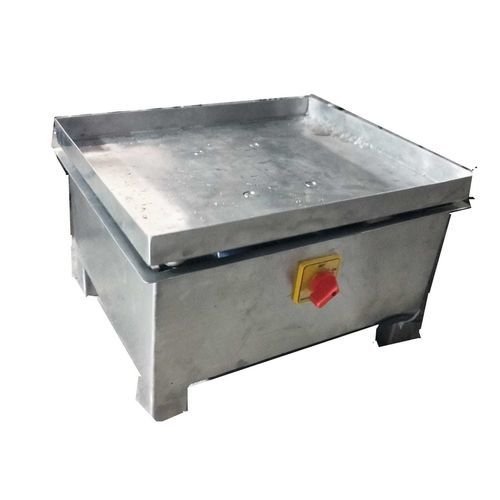 Вибрирующий стол для пищевой промышленности - Wecan Engineering Solutions - для шоколада / для литейной формы / из нержавеющей стали