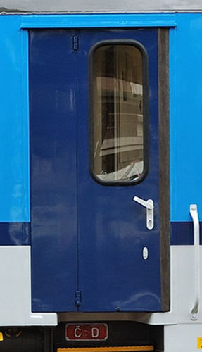 Складная дверь поезда - ŽOS 4 TRAINS - пневматическая / для региональных поездов / для прихожей