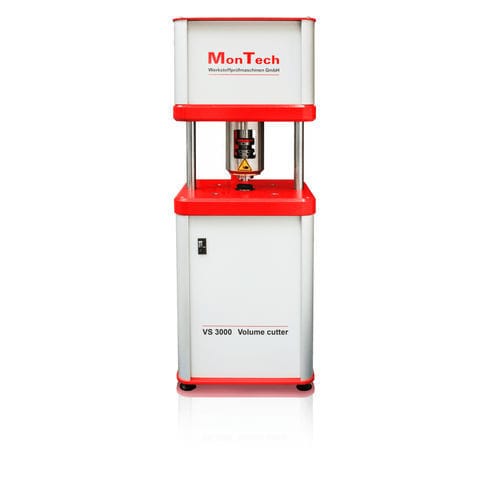 Пневматический пресс - VS 3000 - MonTech Werkstoffprüfmaschinen GmbH - для резки / с сжатием / резины