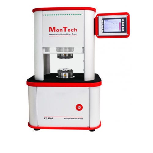 Электрический пресс - VP 3000 - MonTech Werkstoffprüfmaschinen GmbH - для лабораторий / резины / автоматический