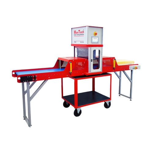 Станок для резки с ножом - CP 3000 AUTO - MonTech Werkstoffprüfmaschinen GmbH - для резины / для проб / монофазовый