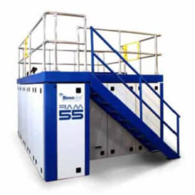 Мешалка акустический резонанс - RAM 55 Pharma - Resodyn Acoustic Mixers, Inc. - вертикальная / импульсного действия / жидкость / твердое тело