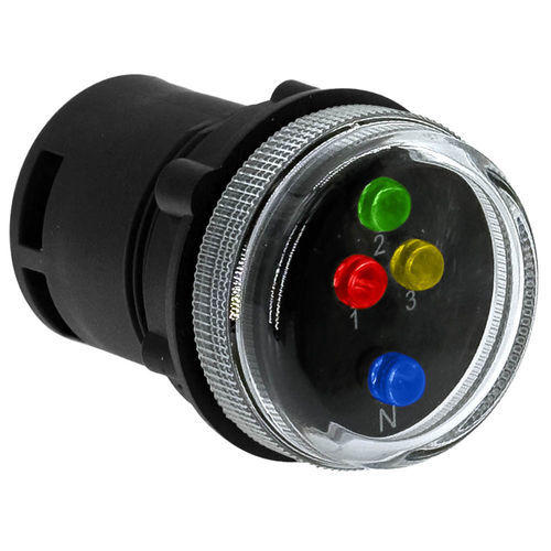 Световой индикатор LED - SVE4-RGYB - Lettel - крепление на панели / прочный / IP2X