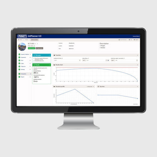 Программное изделие для управления проектом - JETPLANNER&trade; 4.0 - Vetter GmbH Kabelverlegetechnik - для анализа / для визуализации / для составления отчетности