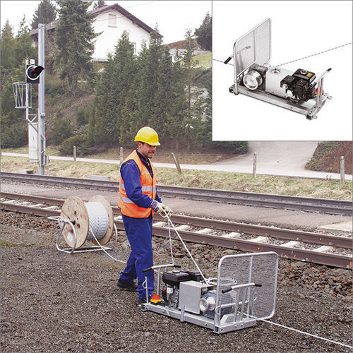 Лебедка с двигателем внутреннего сгорания - SPW 10B - Vetter GmbH Kabelverlegetechnik - для кабеля / с двойным барабаном
