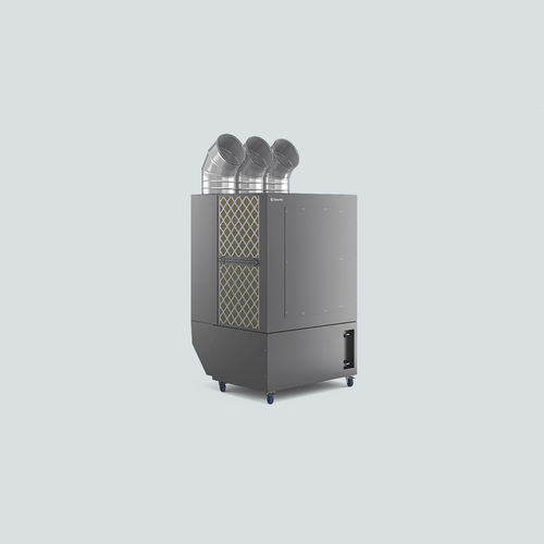 Подвижный очиститель воздуха - FS 90 Standard - Qleanair - с фильтром / для складов / промышленный