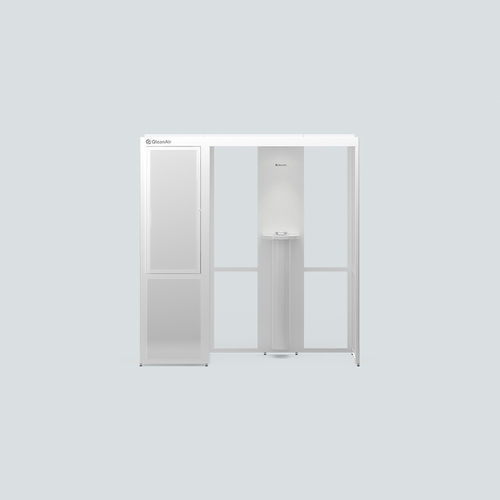Курительная кабина с HEPA-фильтром - S 40 - Qleanair - с активированным углем