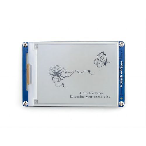 Блок индикации E-Paper - Ansenke Electronics CO.,LTD - цветной / 4,3" / информационный