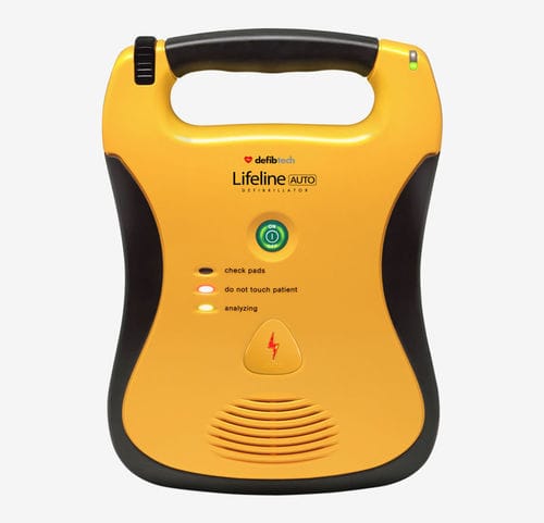 Полностью автоматический дефибриллятор для неотложной помощи - Lifeline AUTO AED - Defibtech - для общественных мест / c помощью СЛР / двухфазный