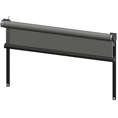 Рулонная штора наматывающаяся - AMS-550 - Auto-Motion Shade Inc. - механизированная / из полиэстера / 12–24 В