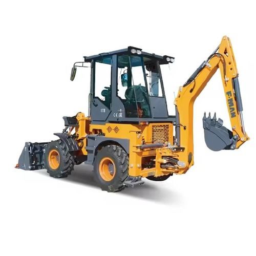 Компактный экскаватор-погрузчик - FM415 - Xuzhou FMAN Construction Machinery Manufacture Co., Ltd. - компактный / дизельный / для разгрузочно-погрузочных работ
