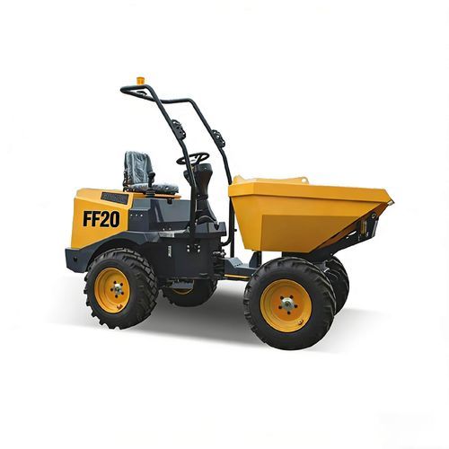 Колесный опрокидыватель - FF20 - Xuzhou FMAN Construction Machinery Manufacture Co., Ltd. - дизельный / с разгрузкой вращением / с подъемным и вращающимся ковшом