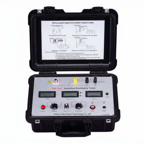 Переносной измеритель сопротивления изоляции - GM-15kV - Wuhan UHV Power Technology Co.,Ltd.