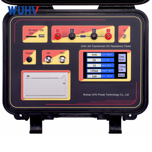 Тестер сопротивление - UHV-5A - Wuhan UHV Power Technology Co.,Ltd. - для измерения низких сопротивлений / безопасность / для трансформатора