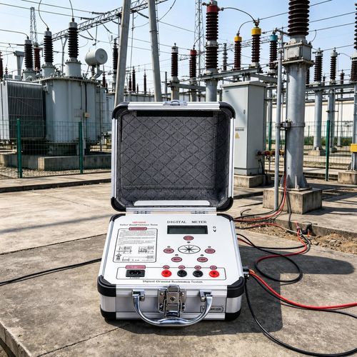 Тестер удельного сопротивления грунта - UHV-2571B - Wuhan UHV Power Technology Co.,Ltd. - сопротивления заземлению / для электрического оборудования / для пола