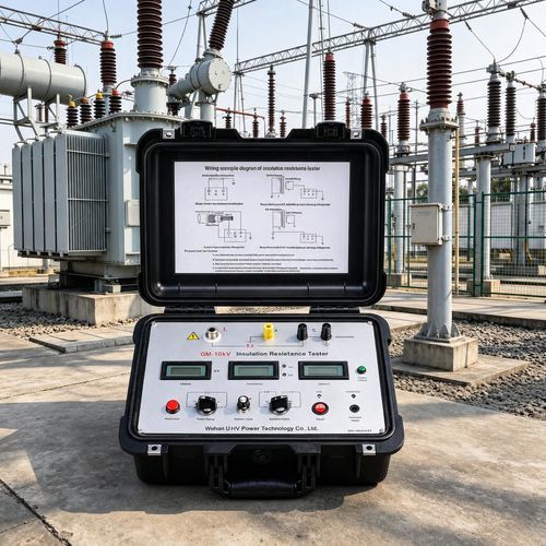 Измеритель сопротивления изоляции - GM-10kV - Wuhan UHV Power Technology Co.,Ltd.
