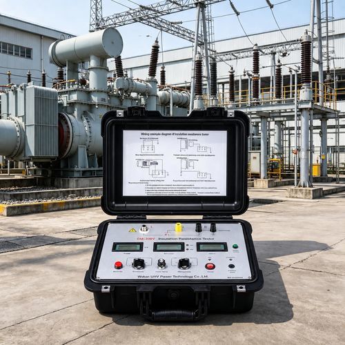 Переносной измеритель сопротивления изоляции - GM series - Wuhan UHV Power Technology Co.,Ltd.