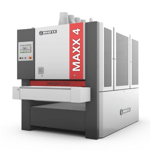 Широкополосный шлифовальный станок - MAXX 4 - Houfek a.s. - стационарный / электрический / для дерева