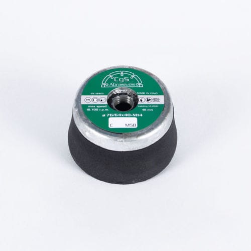 Точильный круг в разрезе - CgS Abrasives - для скашивания кромок / для шлифовки / конический