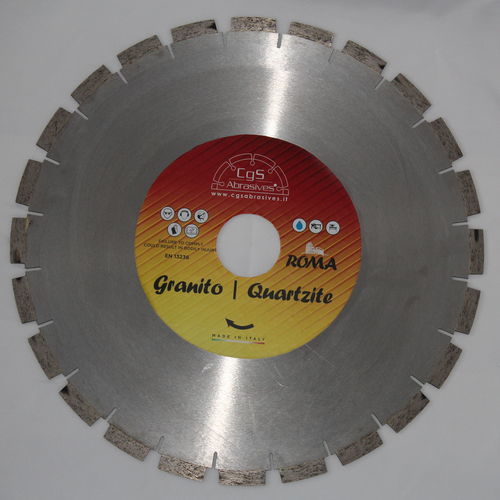 Lame de coupe из алмаза - CgS Abrasives - для очень твердых материалов / для гранита / для кварца