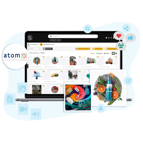 Программное обеспечение для обмена информацией - Atom DAM - miller graphics - для управления документами / для управления процессами моделирования / управление содержанием