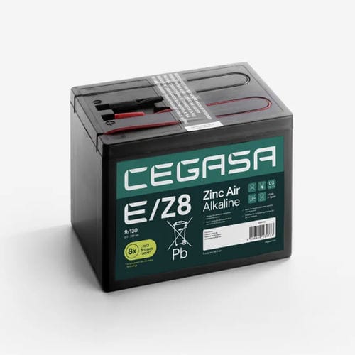 Прямоугольный аккумулятор - E/Z8 9/130B - Cegasa Energía SLU - 9 В / промышленный / для телекоммуникационного оборудования