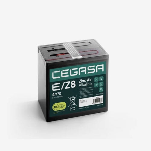 Прямоугольный аккумулятор - E/Z8 9/170 - Cegasa Energía SLU - 9 В / промышленный / для телекоммуникационного оборудования