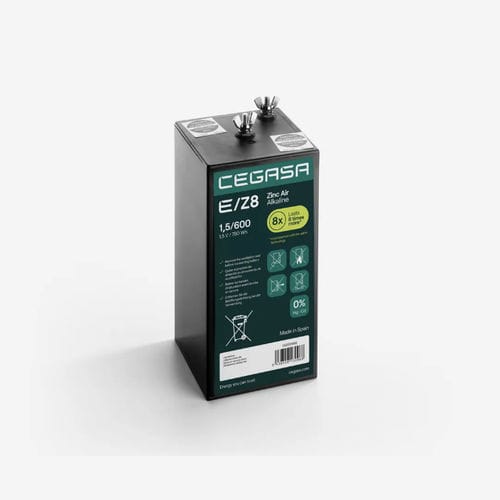 Прямоугольный аккумулятор -  E/Z8 1,5/600 - Cegasa Energía SLU - 1,5 В / промышленный / для телекоммуникационного оборудования