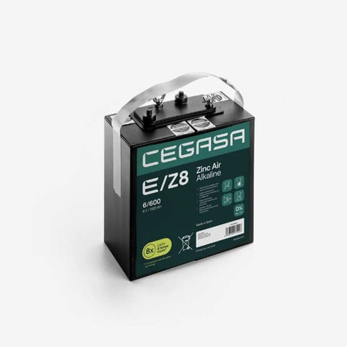 Прямоугольный аккумулятор - E/Z8 6/600 - Cegasa Energía SLU - 6 V / промышленный / для телекоммуникационного оборудования