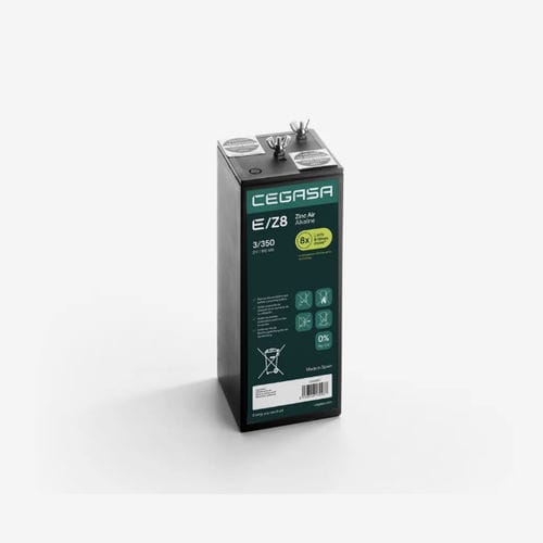 Прямоугольный аккумулятор - E/Z8 3/350 - Cegasa Energía SLU - 3 V / промышленный / для телекоммуникационного оборудования