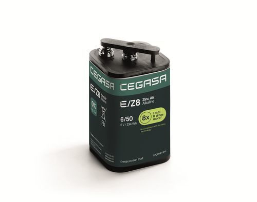 Прямоугольный аккумулятор - E/Z8 6/25 - Cegasa Energía SLU - 6 V / промышленный / для телекоммуникационного оборудования