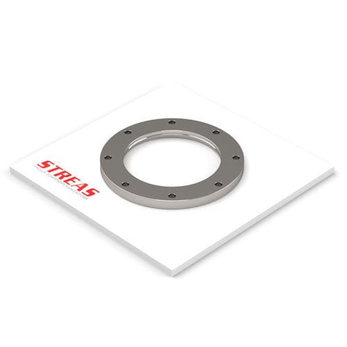 Фланец для сварки трубок - FS63ISOF-76-4 - Streas srl - для шланга / из нержавеющей стали / с отверстиями
