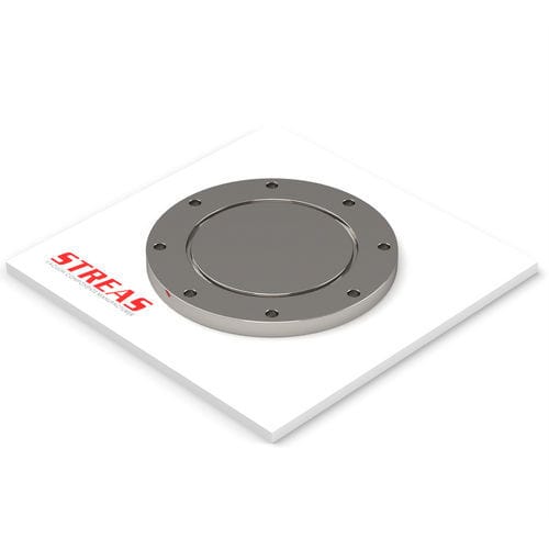 Фланец для шланга - FC63ISOF-4 - Streas srl - из нержавеющей стали / крепежный / глухой