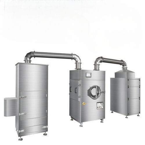 Машина для нанесения покрытия непрерывного действия - RD-HGBY-80 - Ruida Packing Machinery Co., Ltd. - для использования в фармацевтике / для пищевой промышленности / для таблеток