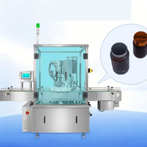 Устройство закупорки бутылок с прерывистым движением - RD-XXG-70Pro - Ruida Packing Machinery Co., Ltd. - ротационное / механизированное / с электронным управлением