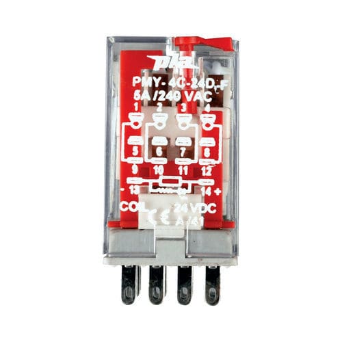 Электромеханическое реле DC - PMY  - PLA Components - AC / 3NO/NF / 4NO/NF