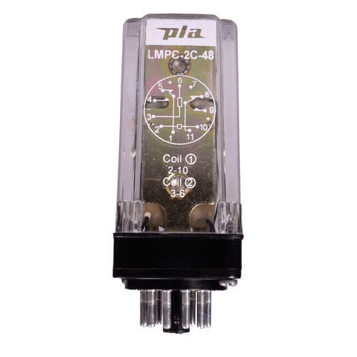 Электромеханическое реле DC - LMPC  - PLA Components - 2NO/NF / вставное