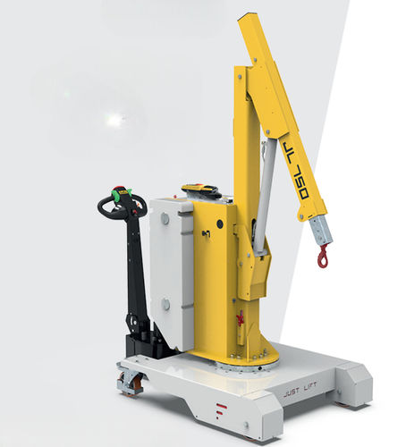 Мобильный мини-кран - JL750 - EMA Ergonomía S.L. - телескопический / для технического обслуживания / для подъема
