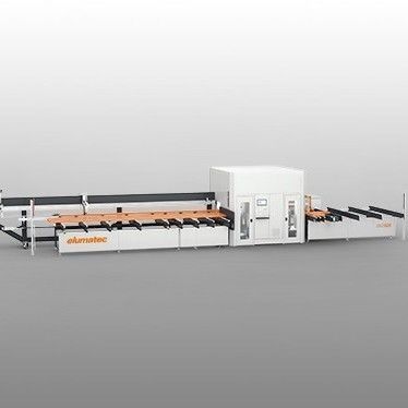 Обрабатывающий центр 5 осей - SBZ 628 XXL - ELUMATEC - горизонтальный / для алюминия / с рамой