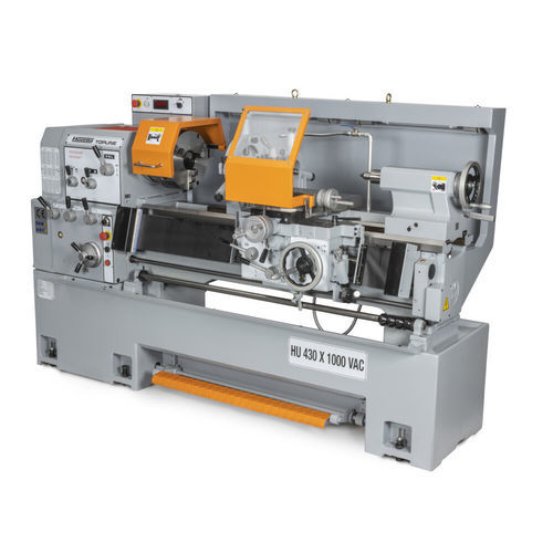 Традиционный токарный станок - HU 430x1000-4 VAC Topline DRO - Huvema B.V. - горизонтальный / для производства / высокой точности