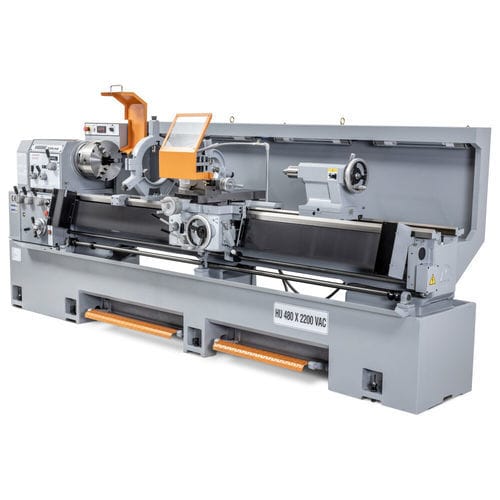 Традиционный токарный станок - HU 480x2200 VAC Topline DRO - Huvema B.V. - для металла / сверхточный