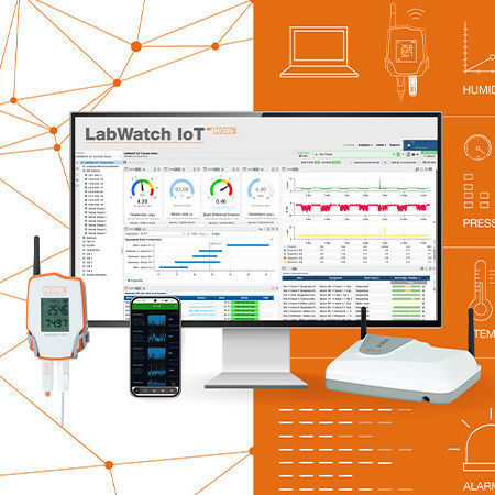 Система наблюдения для измерения температуры - LabWatch® IoT - Kaye - давление / влажности / расхода