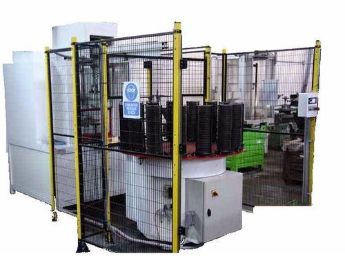 Камера для удаления заусенцев с диском - TM 250 - TECNOMACCHINE - для отделки / для удаления шлака / для шестерен