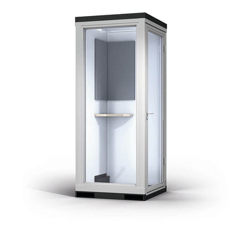 Система "room-in-room" для 1 человека - CoWoCube® - KLEUSBERG - со встроенным освещением / для 2 человек / акустическая